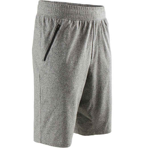 
      560 Slim-Fit Knee-Length Pilates & Gentle Gym Shorts - Light Grey
  