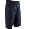 Men's Slim-Fit Long Pilates & Gentle Gym Sport Shorts 520 - Dark Blue