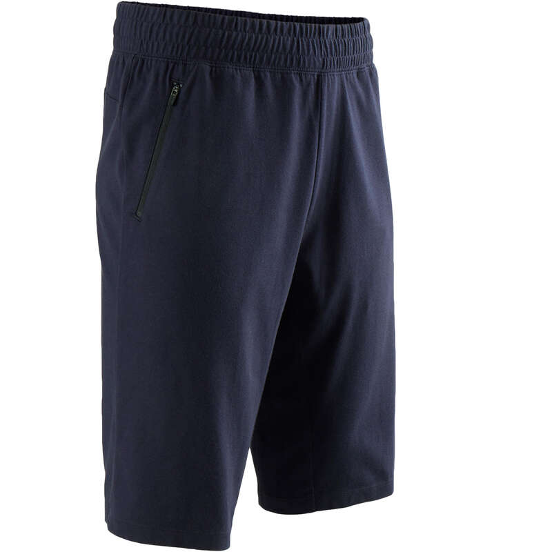 MAN GYM, PILATES APPAREL Clothing - Men's Slim Long Gym Shorts 520 NYAMBA - Bottoms