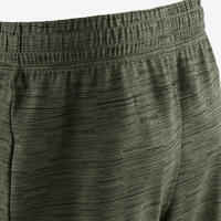520 Regular-Fit Knee-Length Pilates & Gentle Gym Shorts - Khaki