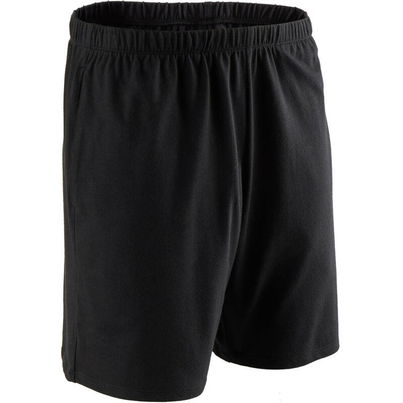 Men's Short Sports Shorts 100 - Black