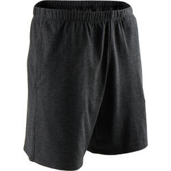 100 Regular-Fit Pilates & Gentle Gym Shorts - Dark Grey