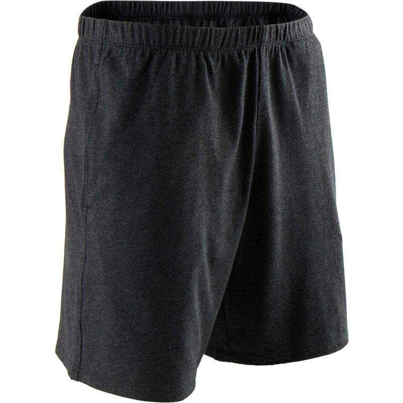 Fitness Short Cotton Shorts - Dark Grey