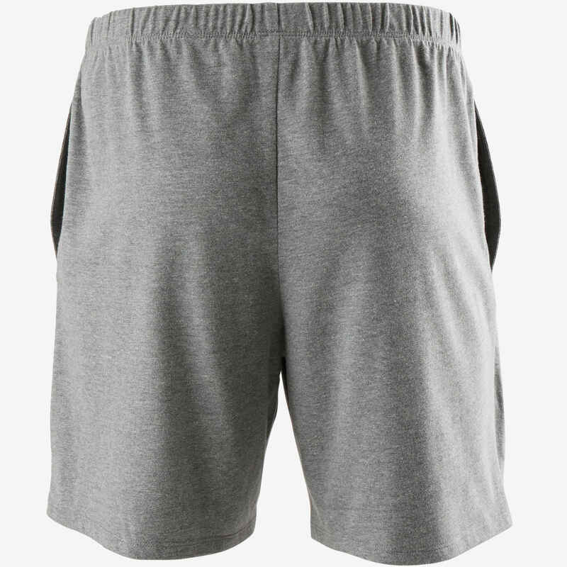 Men's Sport Shorts 100  Mottled Grey - Nyamba