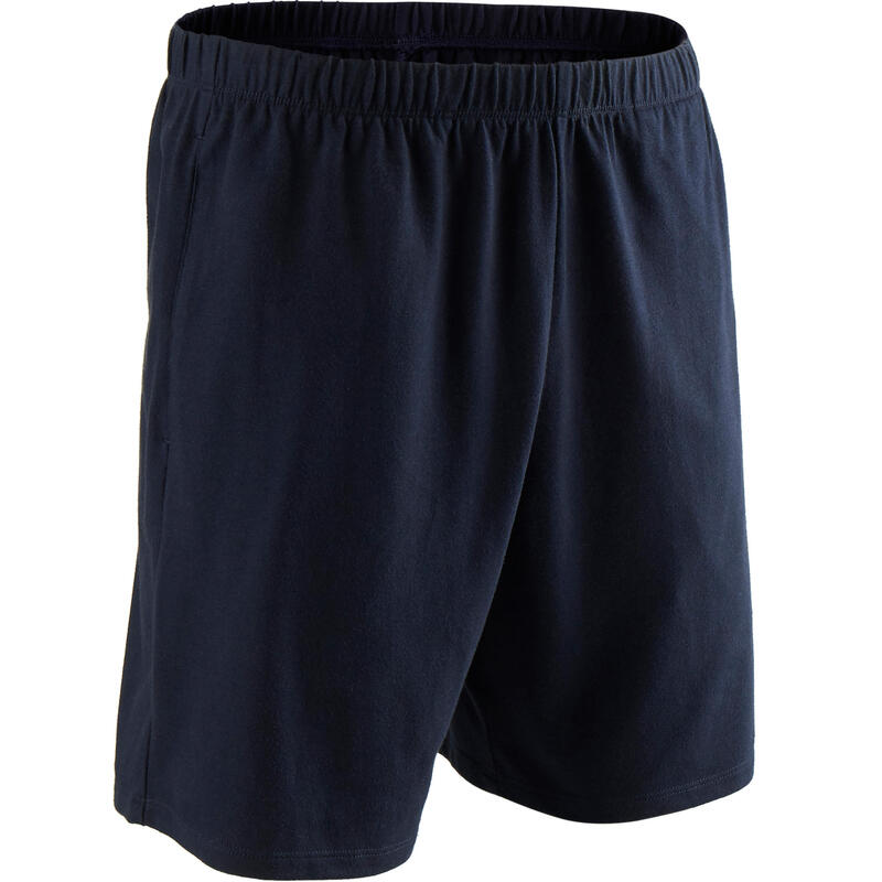 Fitness Short Cotton Shorts - Blue