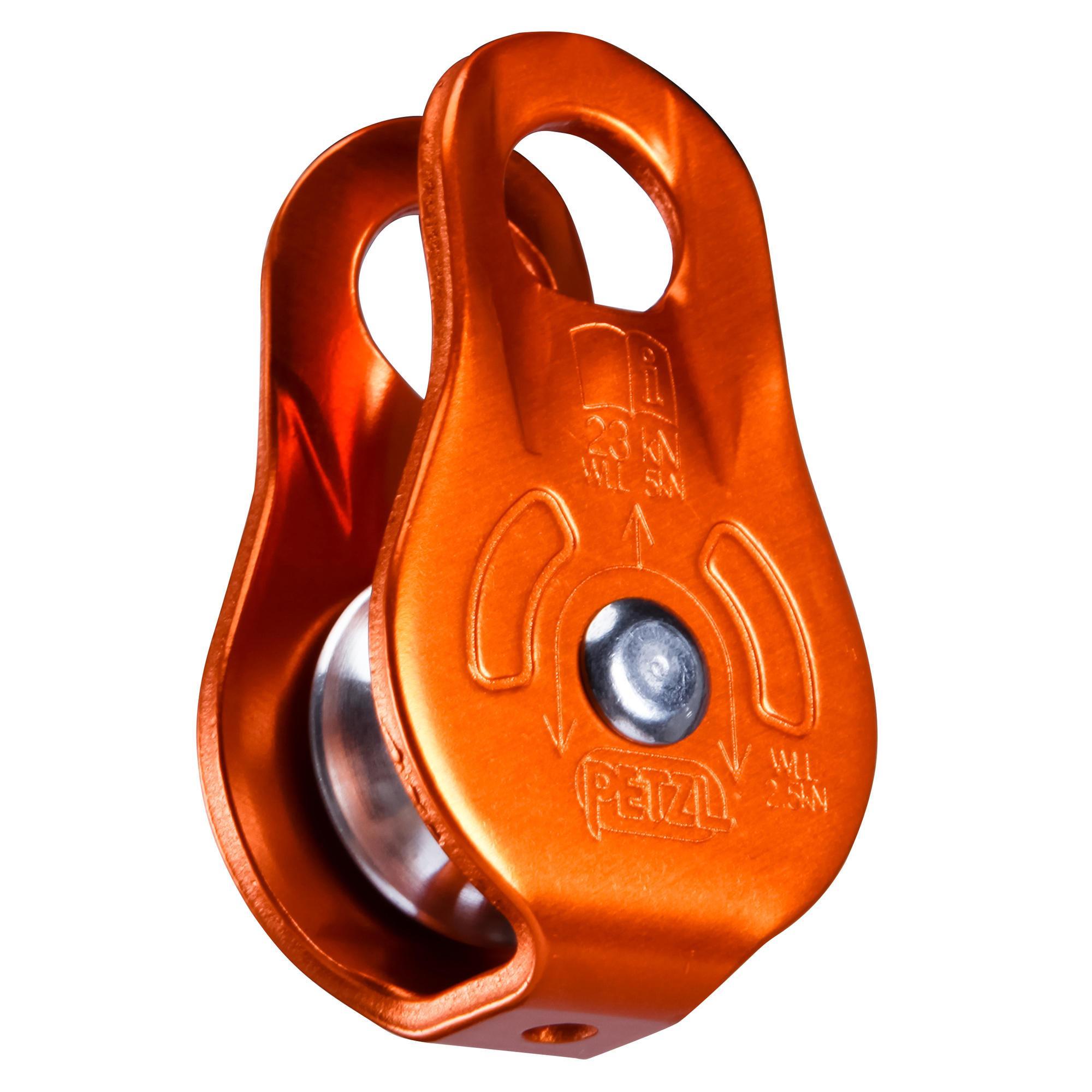 Petzl Seilrollen P65A Twin Red