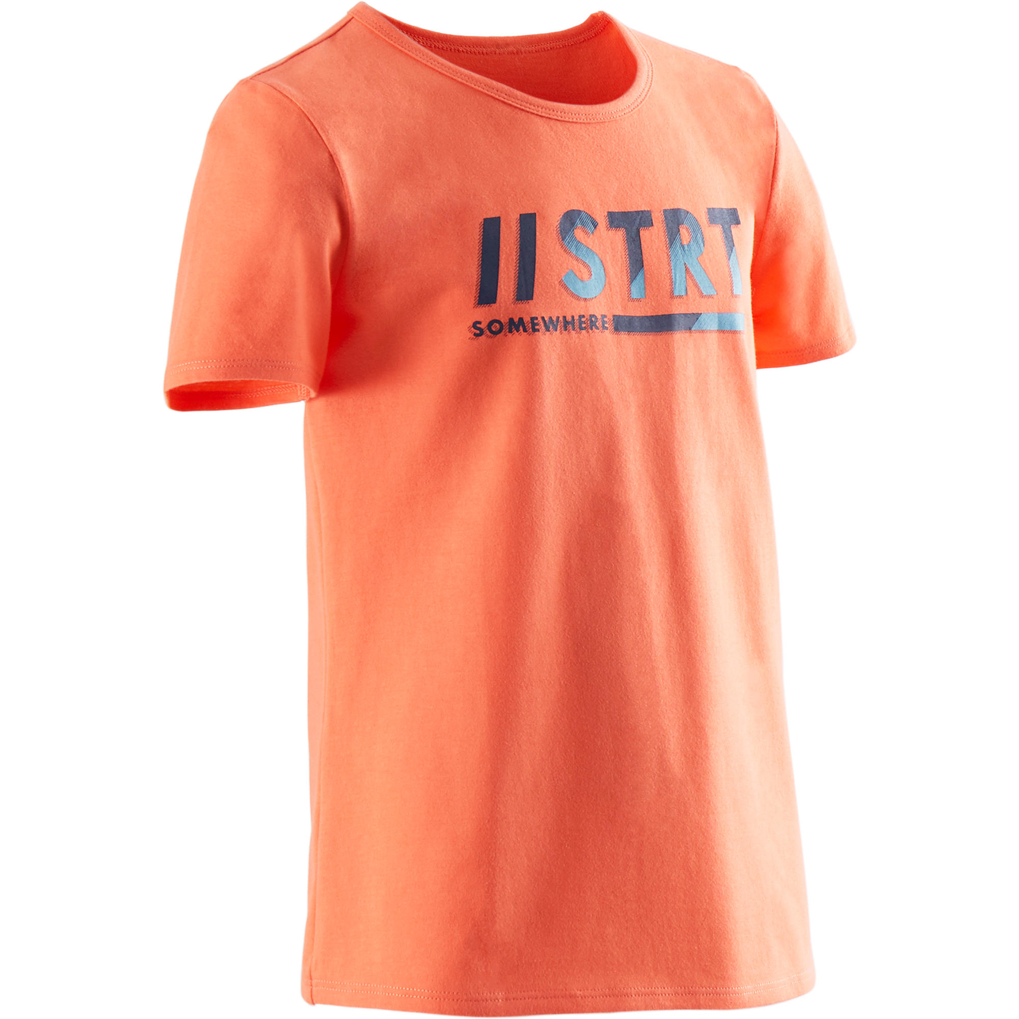 t shirt enfant orange