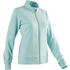 Women's Cotton Gym Jacket 100 - Light Blue