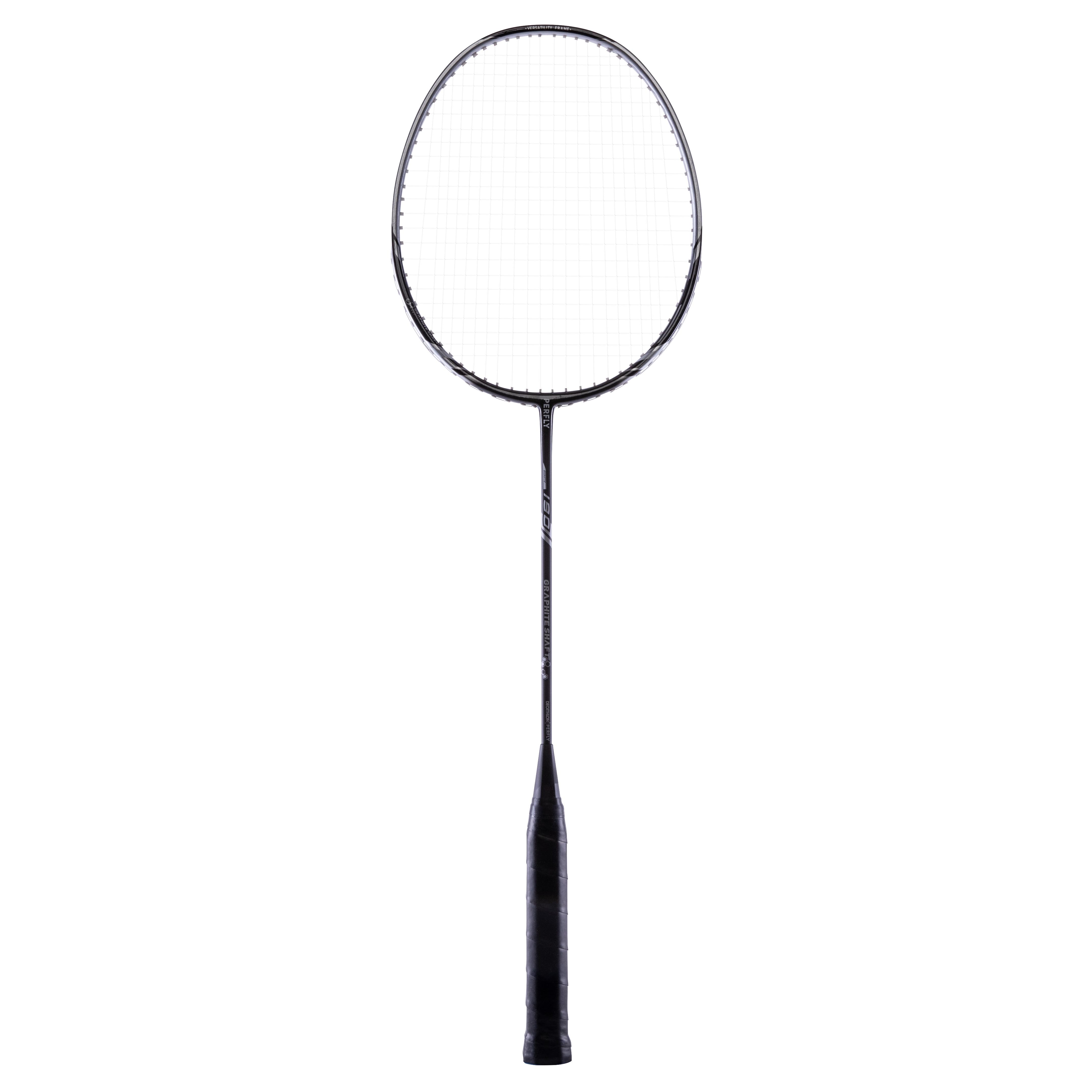 

Adult Badminton Racket Br 190 Dark Silver