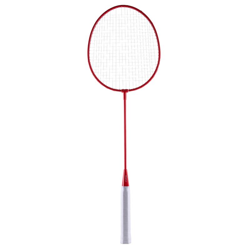 ADULT BADMINTON RACKET OUTDOOR USAGE BR FREE RED