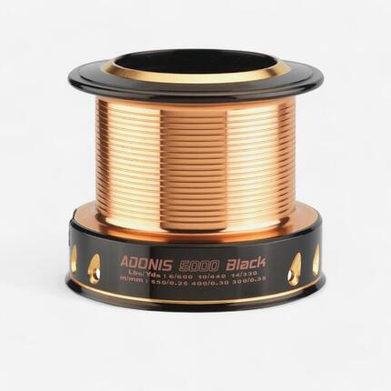 BOBINE SUPPLEMENTAIRE PÊCHE DE LA CARPE MOULINET ADONIS 5000 BLACK