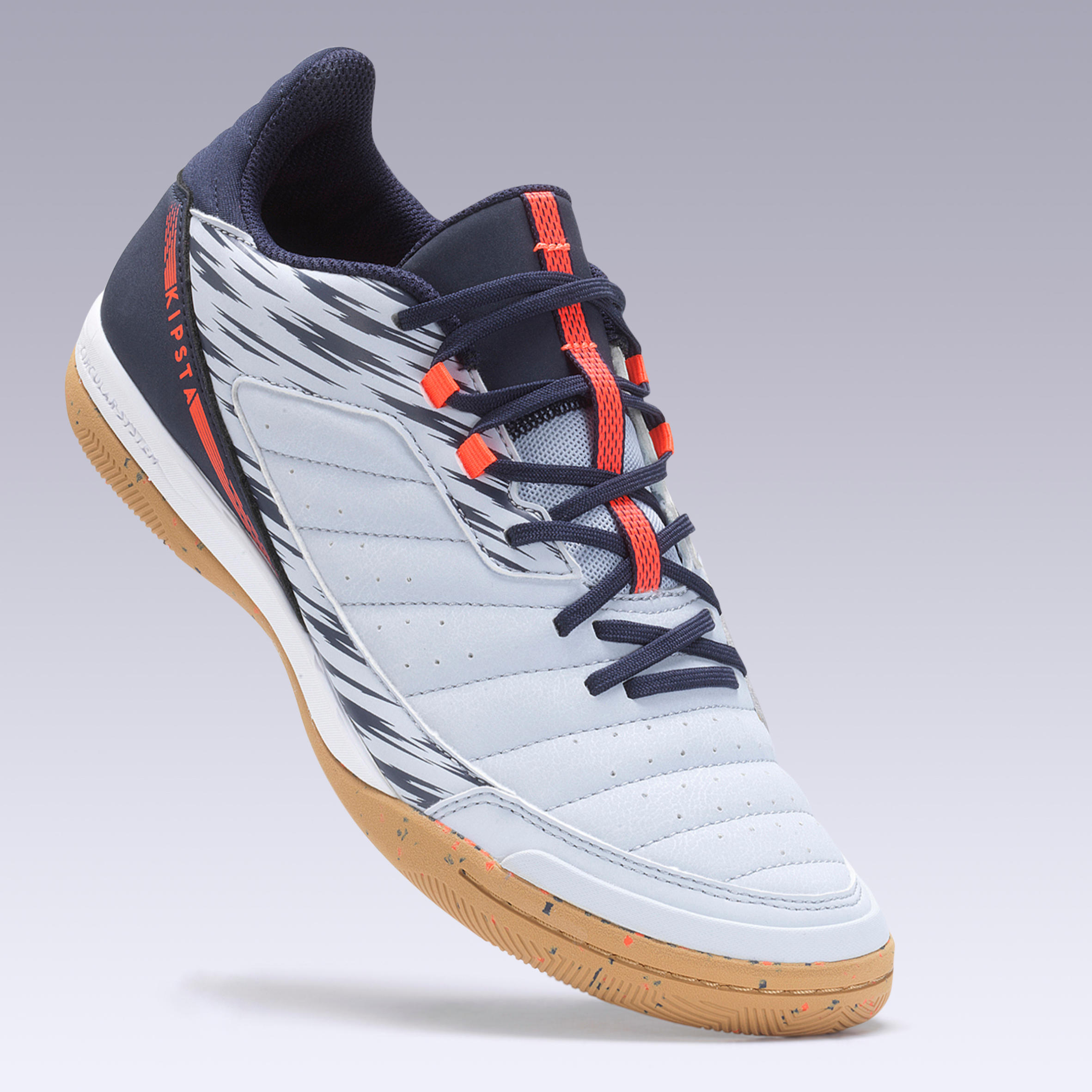 Guayos de Fútbol Sala Kipsta Eskudo 500 adulto gris - Decathlon