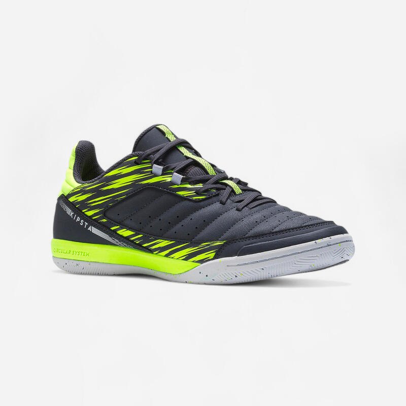 Chaussures de Futsal ESKUDO 500 gris jaune