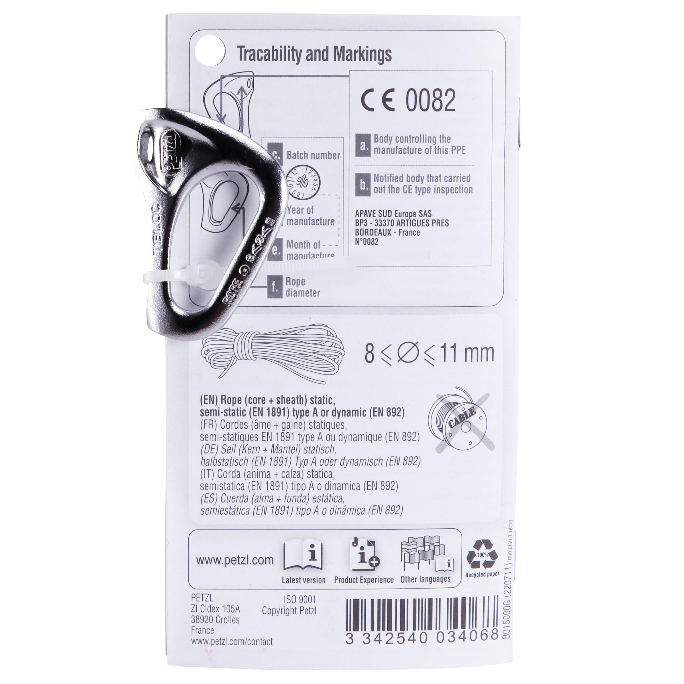 Petzl Tibloc 15/15