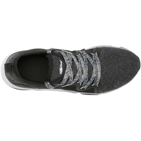 حذاء مشي رياضي Pw 540 للسيدات لون أسود Decathlon