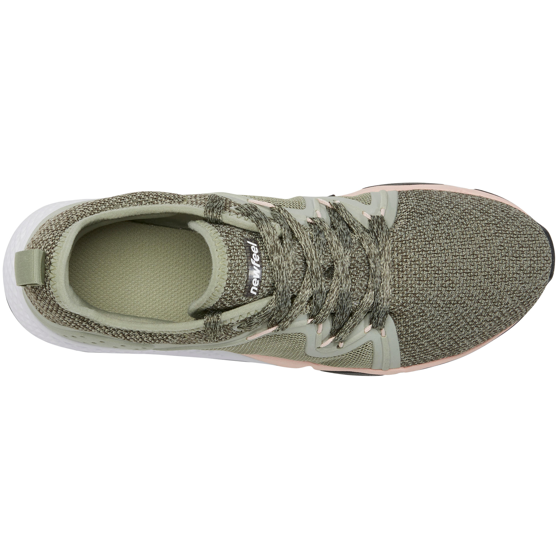 Zapatillas Caminar PW 540 Flex-H+ Mujer Caqui/Rosa - Decathlon