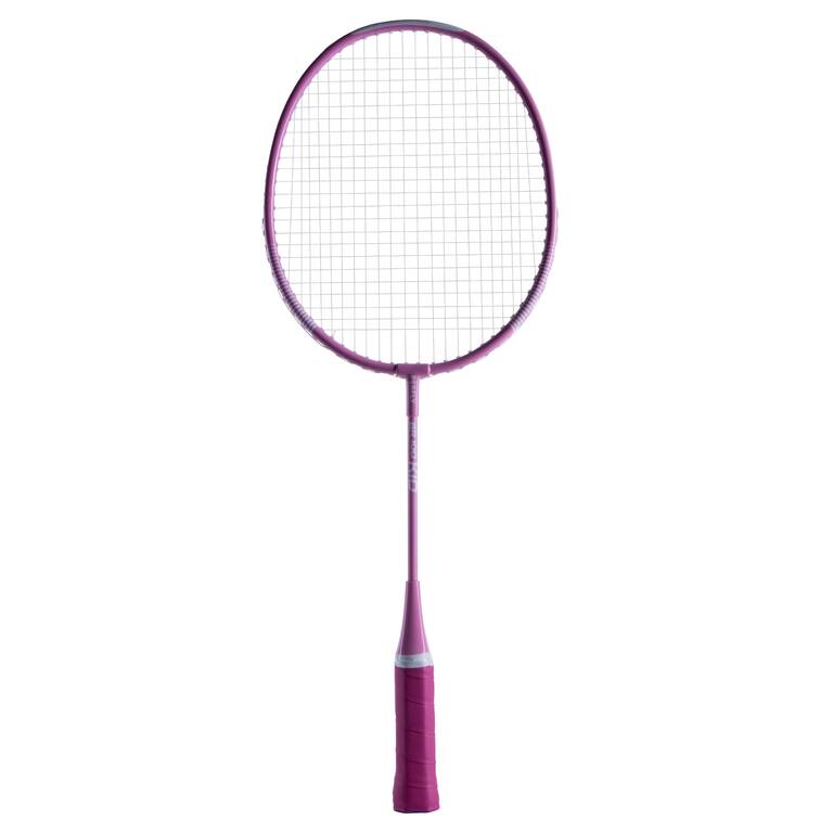 KID BADMINTON RACKET SET STARTER BLUE PINK