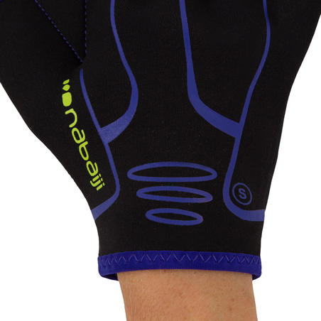 Neoprene Aquafitness Gloves - Black