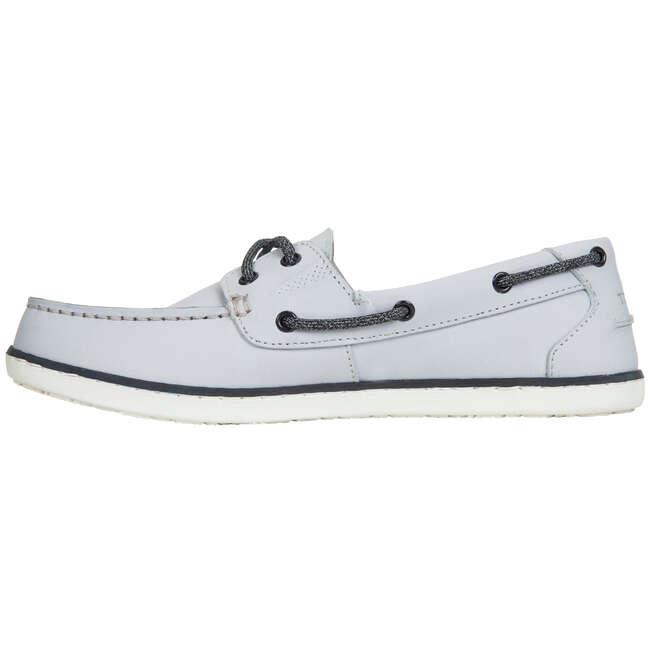 TRIBORD Women's Sailing NonSlip Boat Shoes 500 Grey...