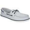 Women’s Leather Sailing Boat Shoes 500 - Grey