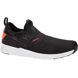 Men's Fitness Walking Shoes PW 160 Slip-On - black/orange
