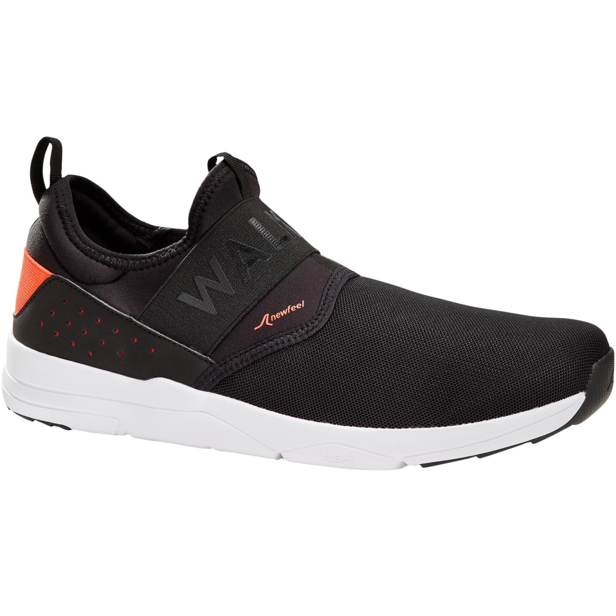 NEWFEEL PW 160 Slip-On Men's Urban Walking Shoes - Black/Orange