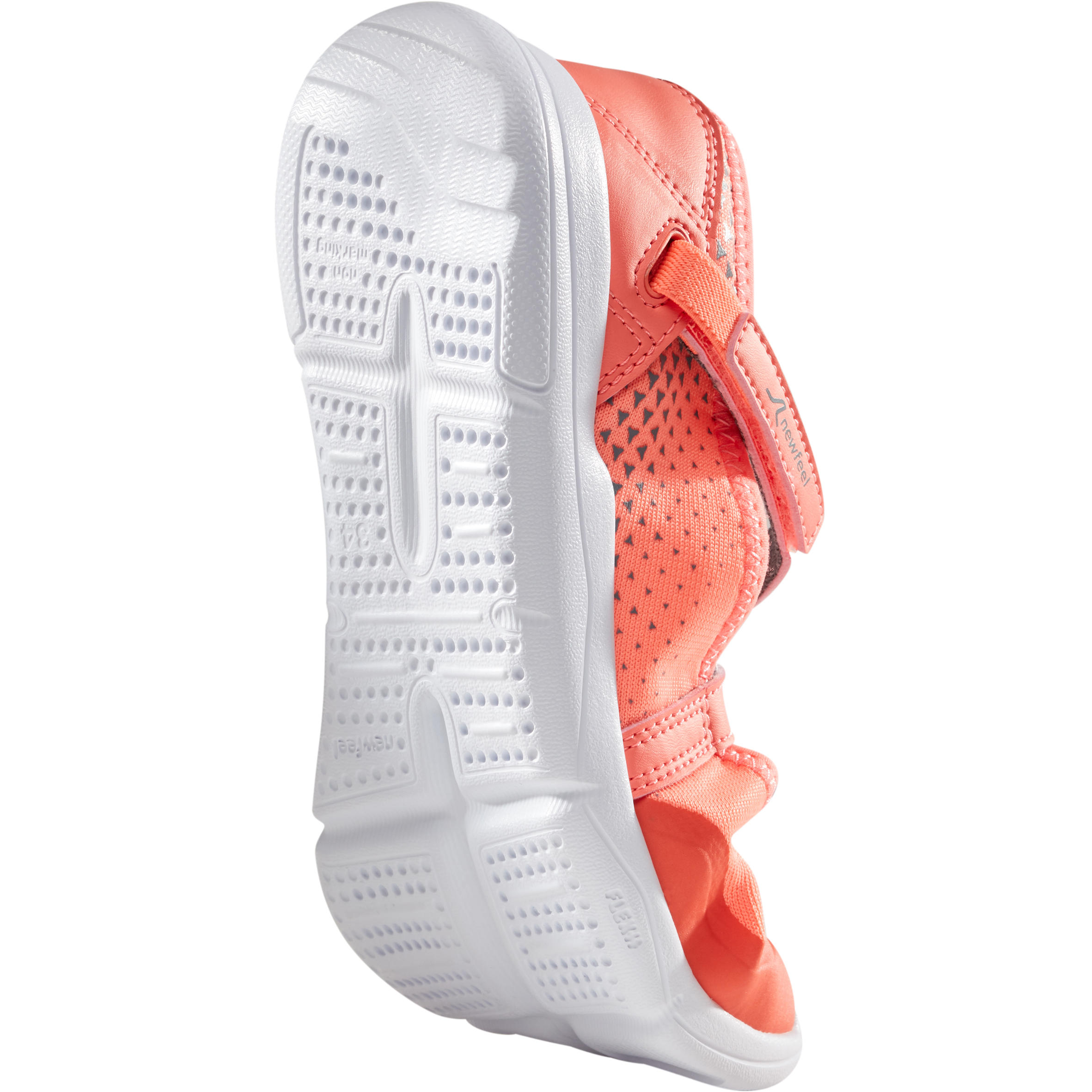 Girls' Walking Shoes PW 160 Br'easy Coral