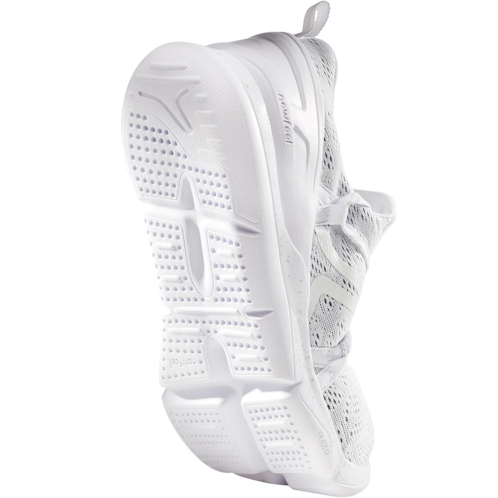 Freizeitschuhe Walking PW 140 Damen weiss