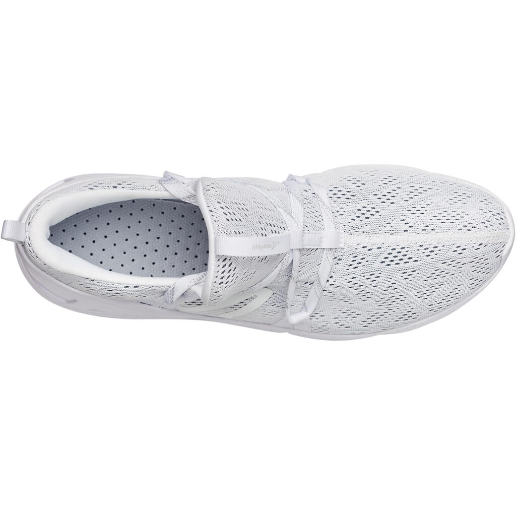 Freizeitschuhe Walking PW 140 Damen weiss