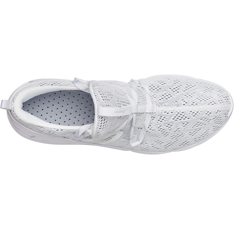 Chaussures marche sportive femme PW 140 blanc