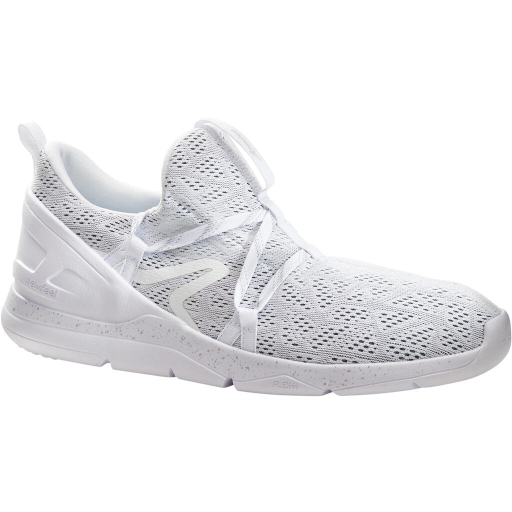 Freizeitschuhe Walking PW 140 Damen weiss
