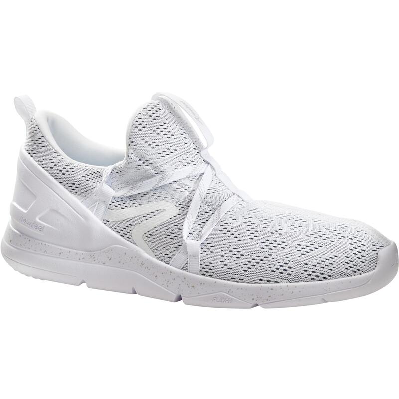 Chaussures marche sportive femme PW 140 blanc