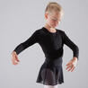 Girls' Ballet Wrap Top - Black