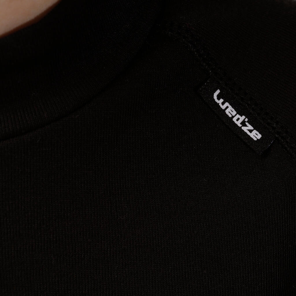 Dečja siva skijaška bešavna podmajica za skijanje BL100