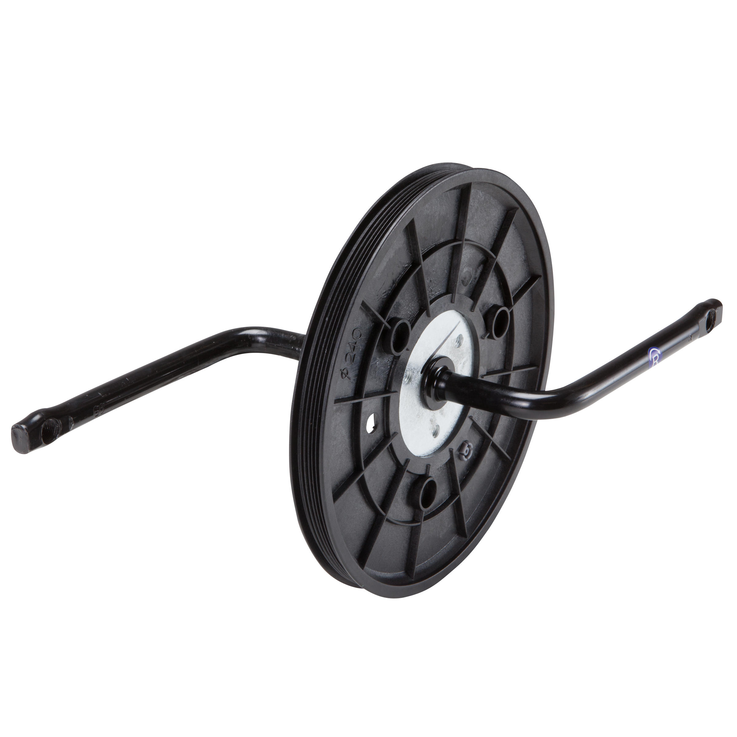 Pédalier monobloc de vélo elliptique - DOMYOS