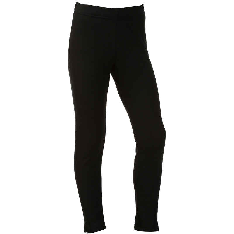 Kids’ Ski Base Layer Bottoms BL100 Black Decathlon
