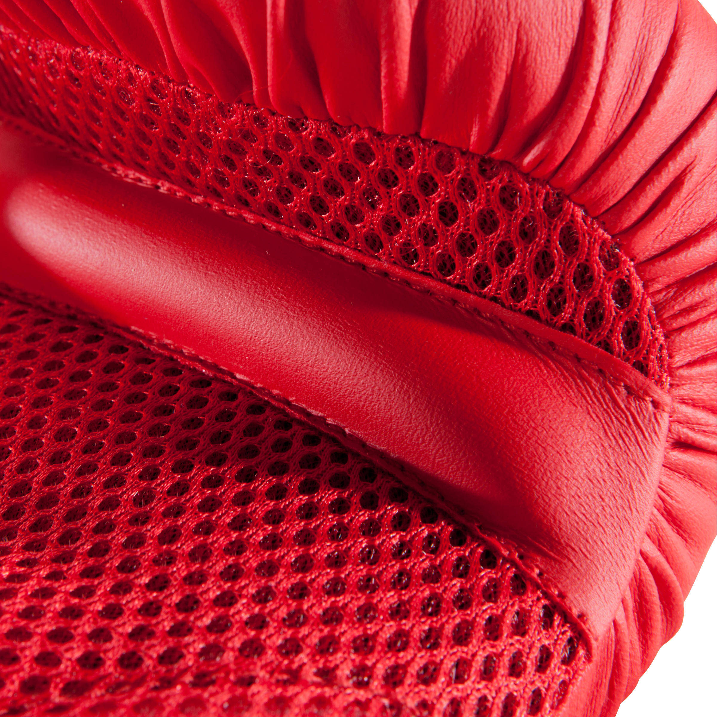 Adult Beginner Boxing Gloves 100 Red -  5