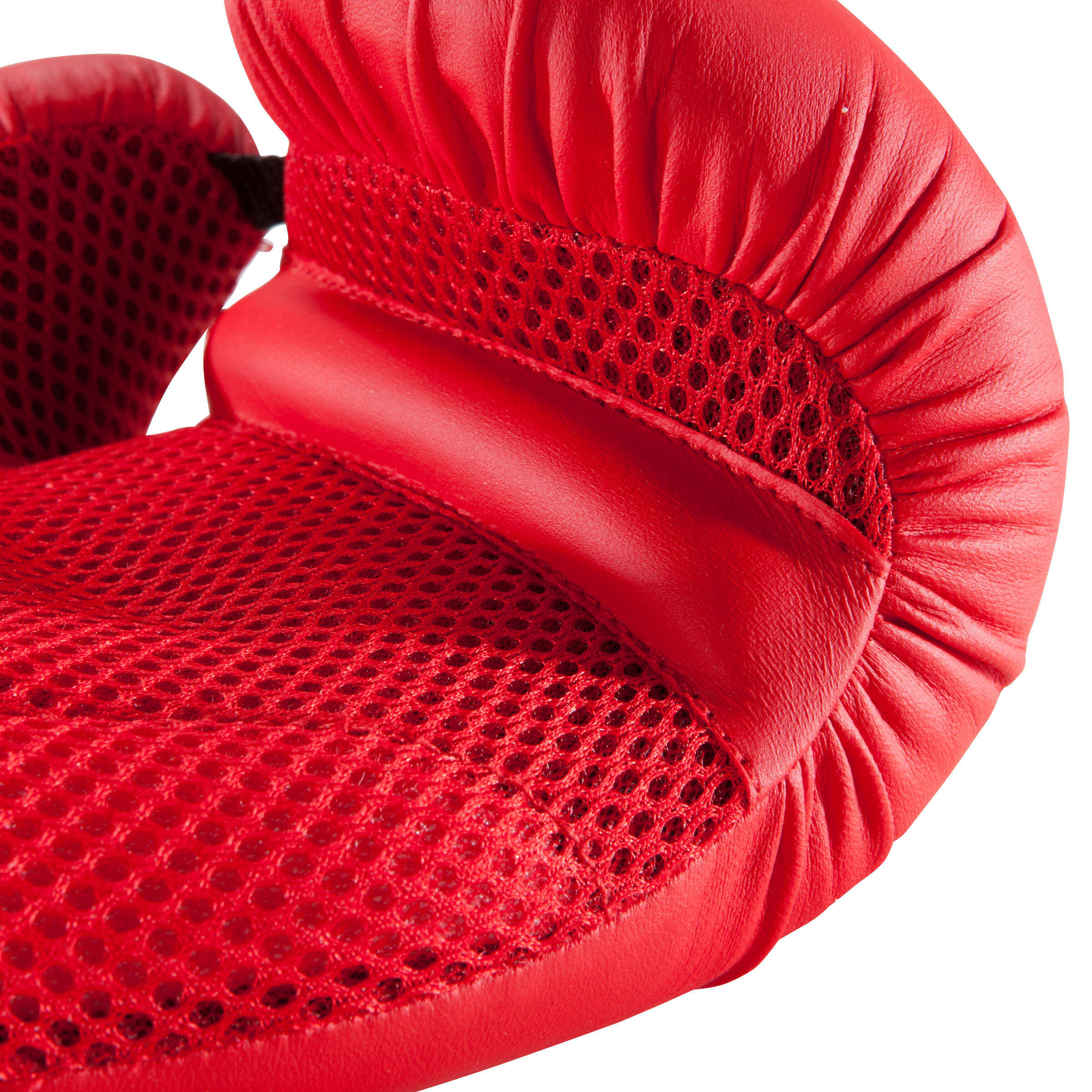 Adult Beginner Boxing Gloves 100 Red -  4