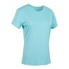 100 Women's Fitness Cardio Training T-Shirt - Blue