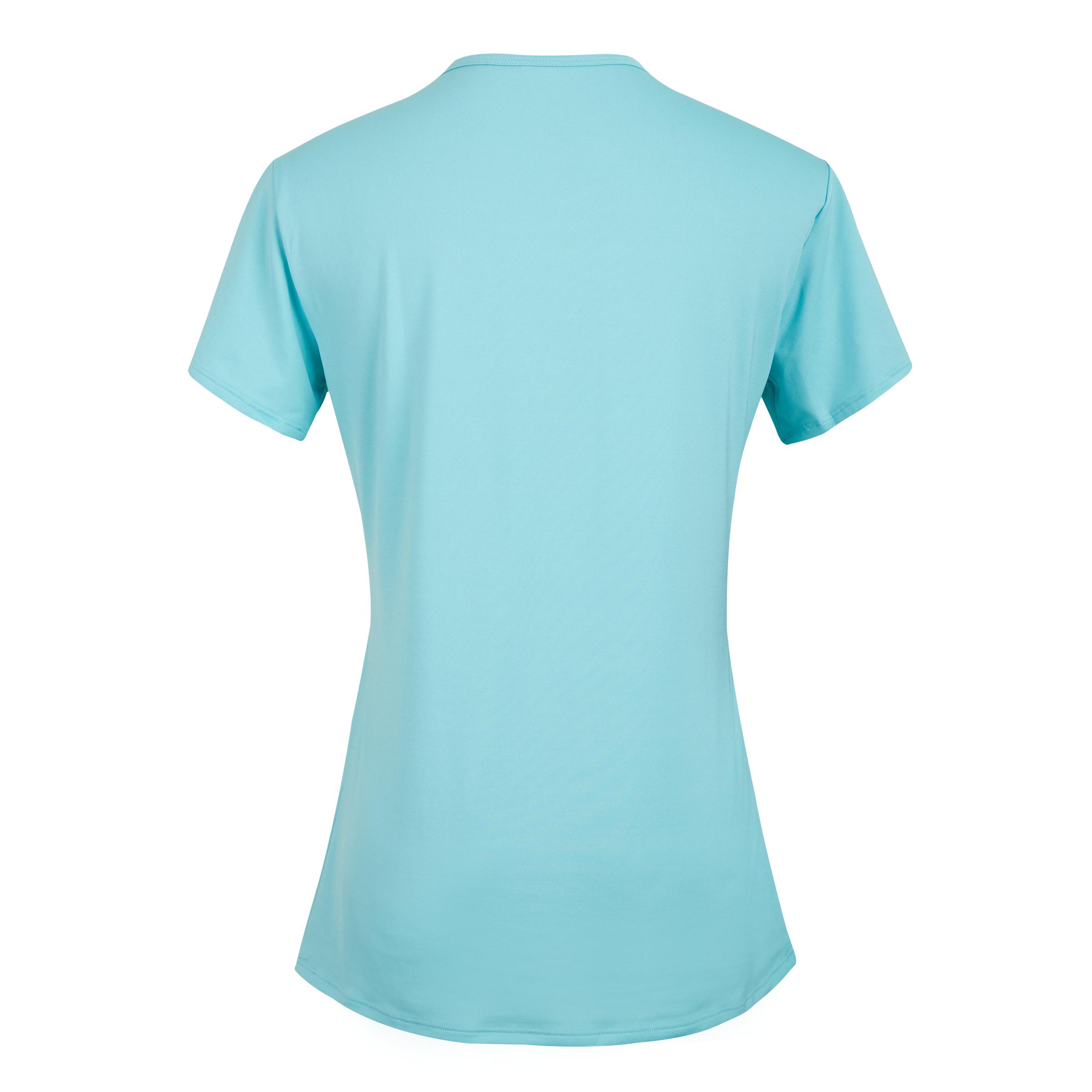 

100 Women's Fitness Cardio Training T-Shirt - Blue -  By DOMYOS | Decathlon