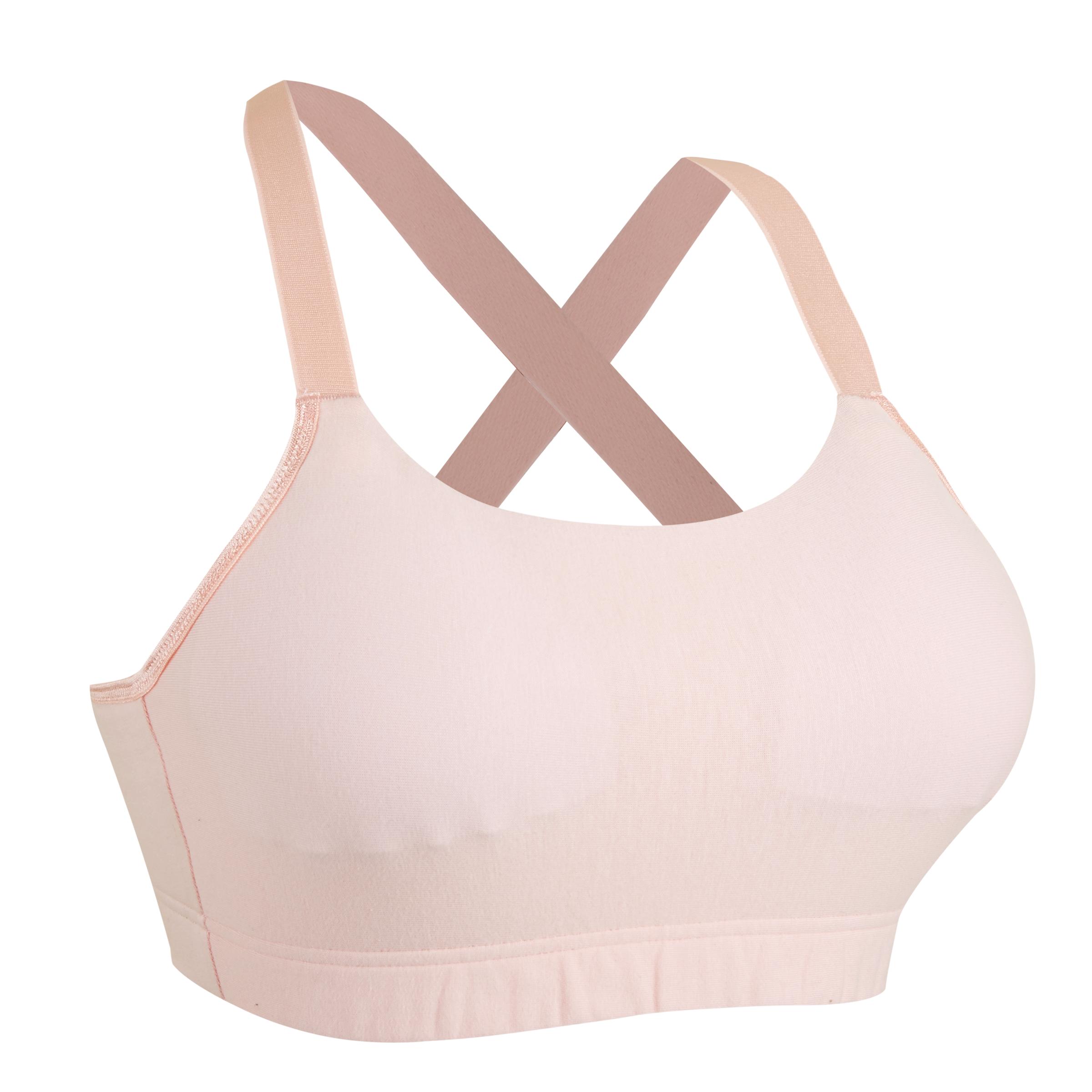 pink sports bra