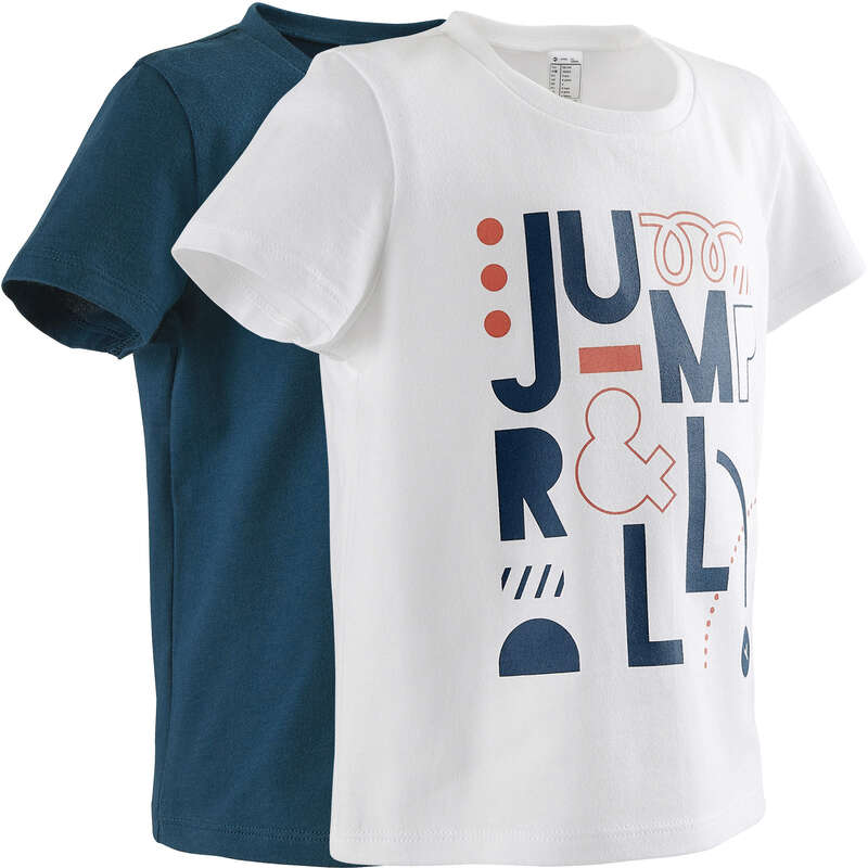 BABY GYM APPAREL - 100 Short-Sleeved T-Shirts DOMYOS