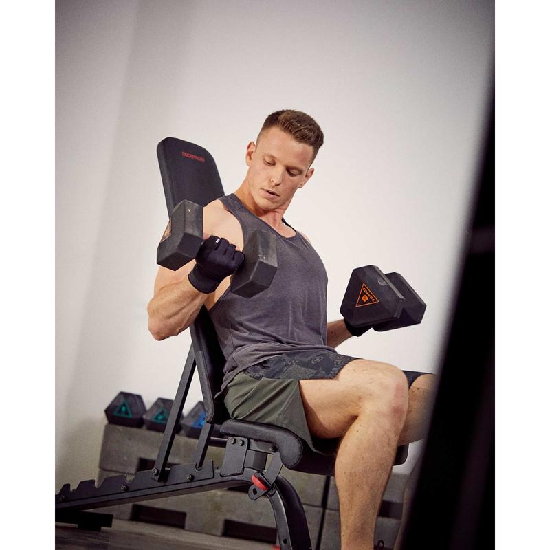 Banc De Musculation Renforce Inclinable Declinable Domyos By