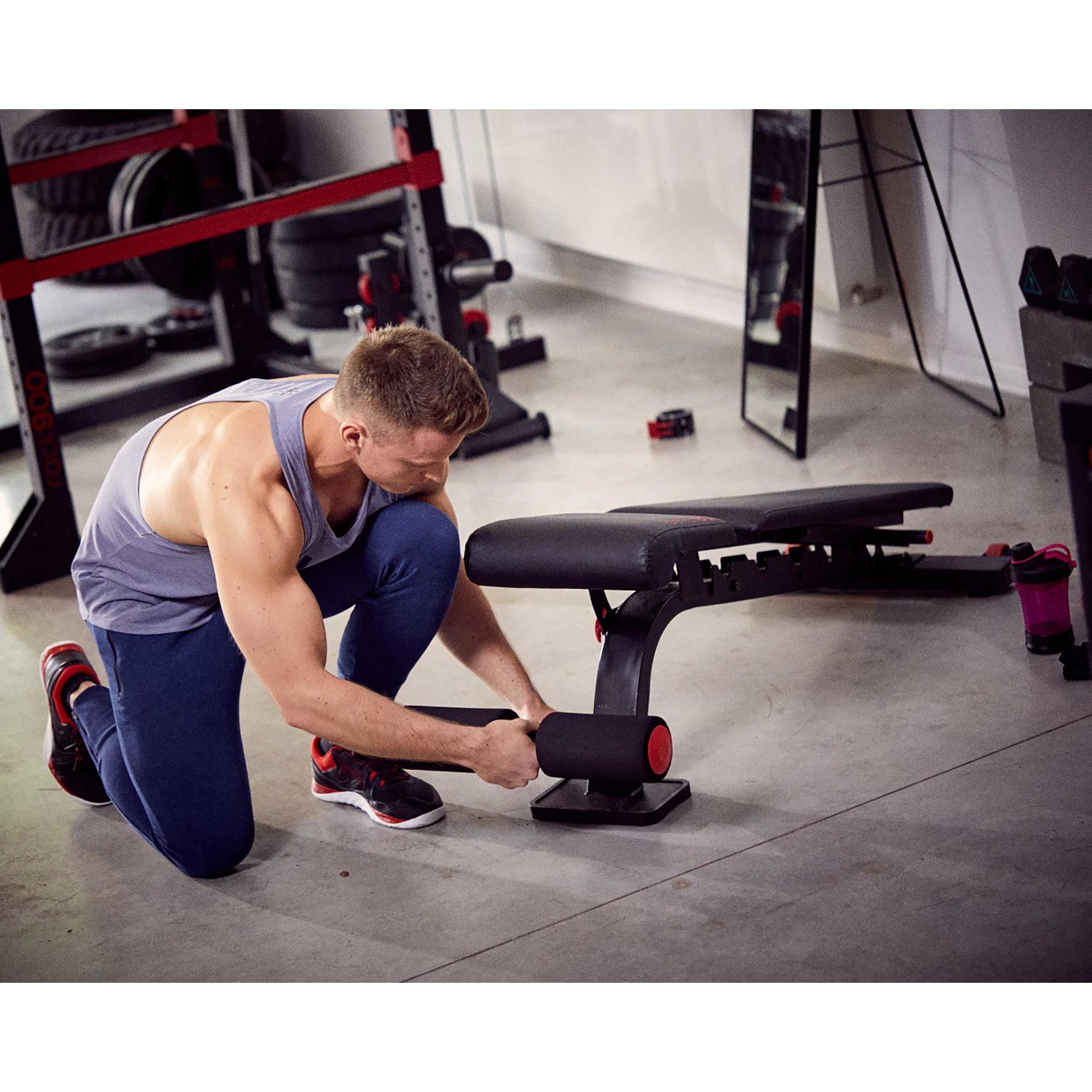 Reinforced Flat/Inclined Weights Bench 