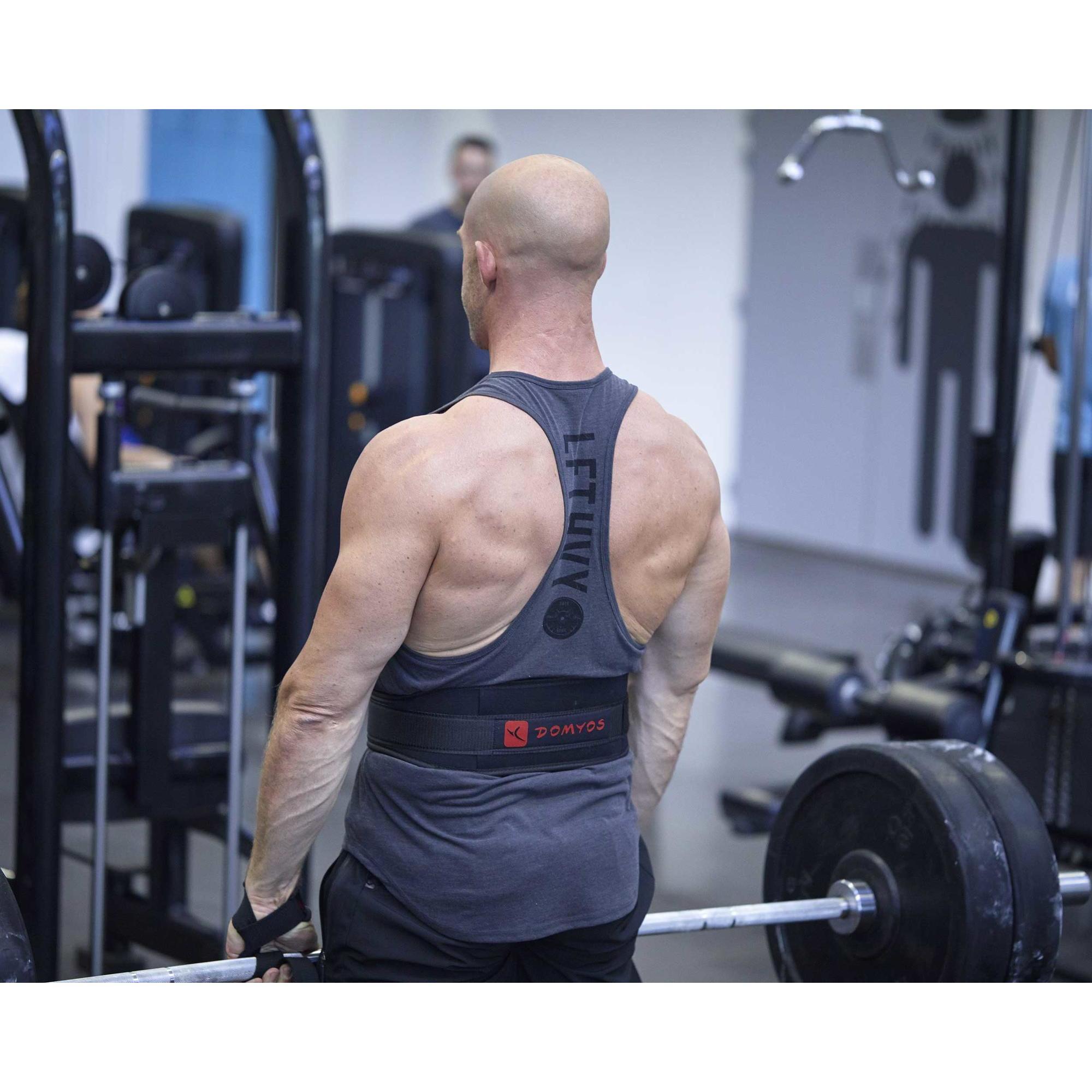 Cintura Lombare Fitness In Pelle - Supporto Schiena 6 Pollici - Foto 6