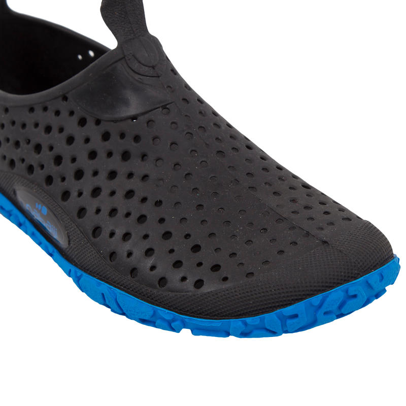 Aquadots Aquagym, Aquabiking and Aquafitness Shoes Black Blue Decathlon