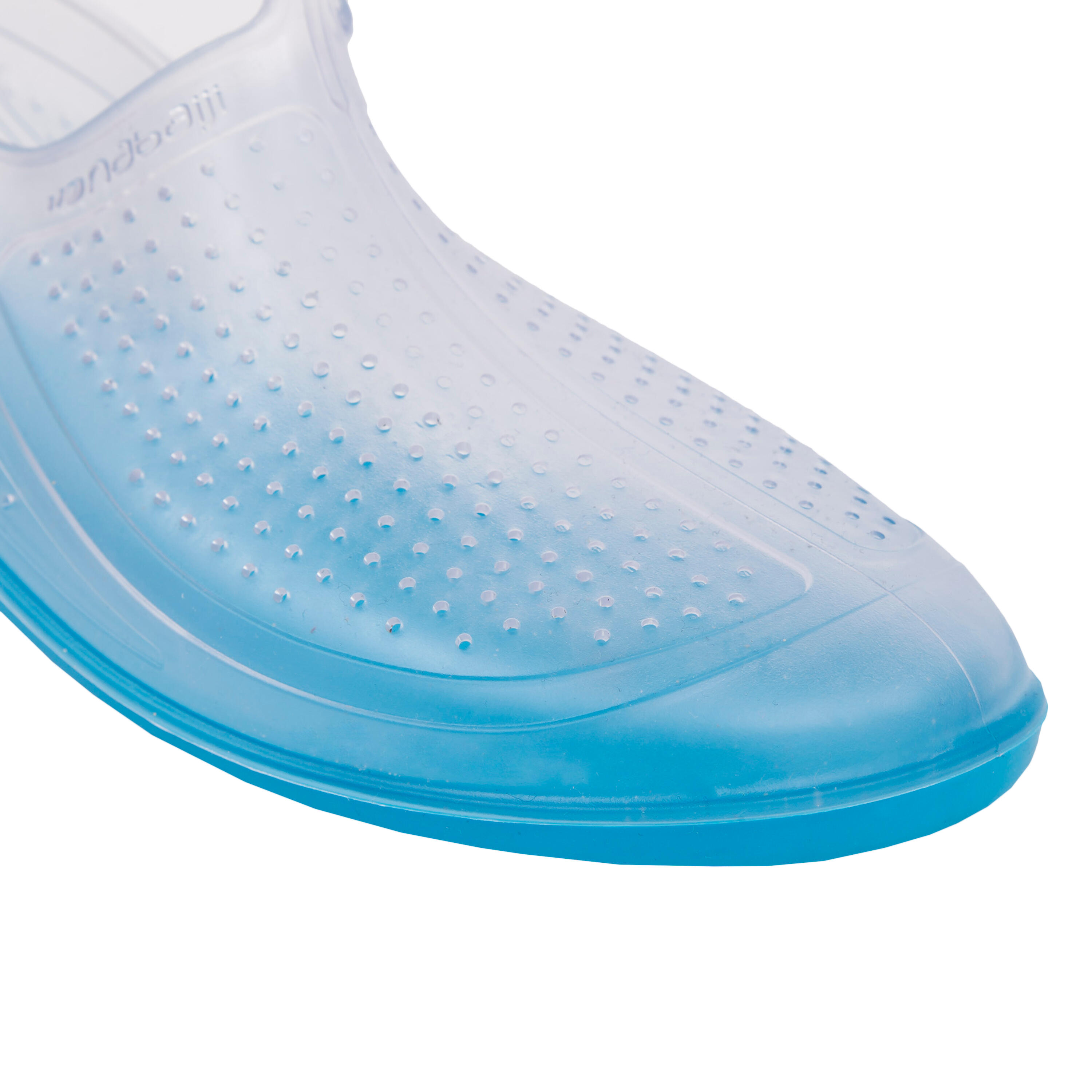 Chaussures Aquatiques Aquabike Aquagym Aquafun transparent Decathlon