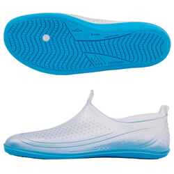 Παπούτσια πισίνας για Aquabiking-Aquafit Aquafun Διάφανα
