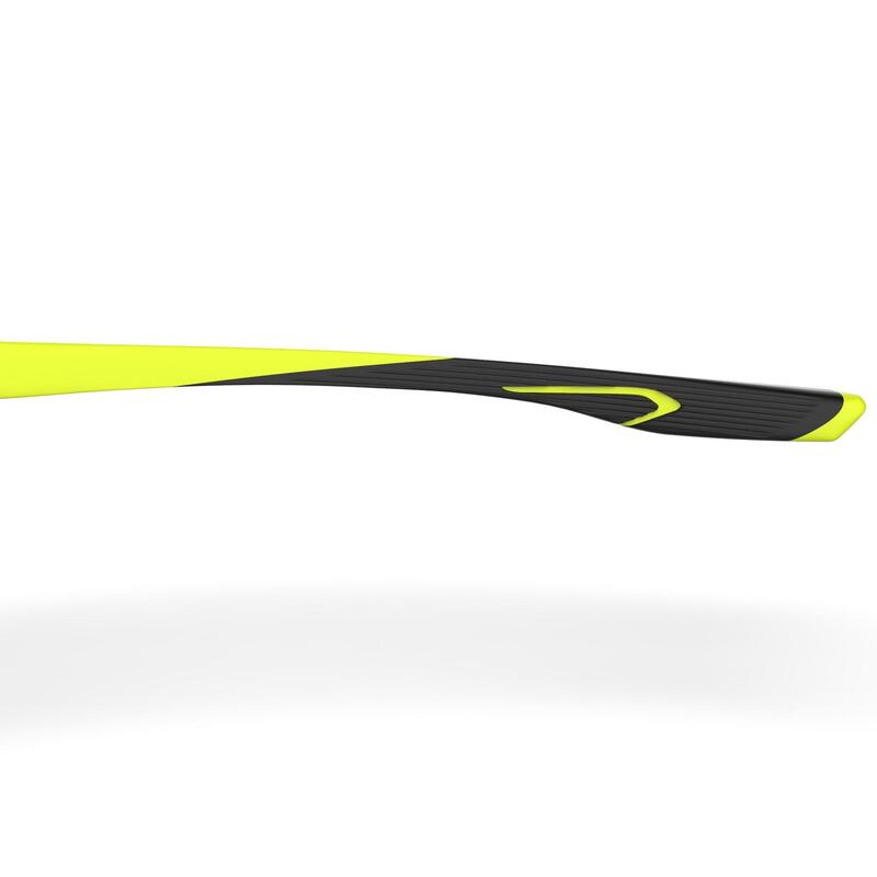 Běžecké fotochromatické brýle Runperf kategorie 1–3 černo-žluté fluorescenční 