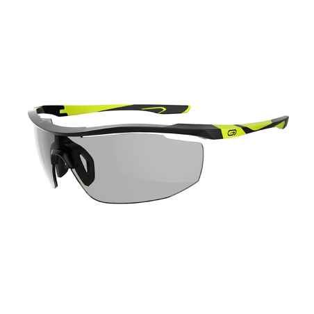 Črna in neonsko rumena tekaška očala za odrasle RUNPERF (kategorije 1-3)